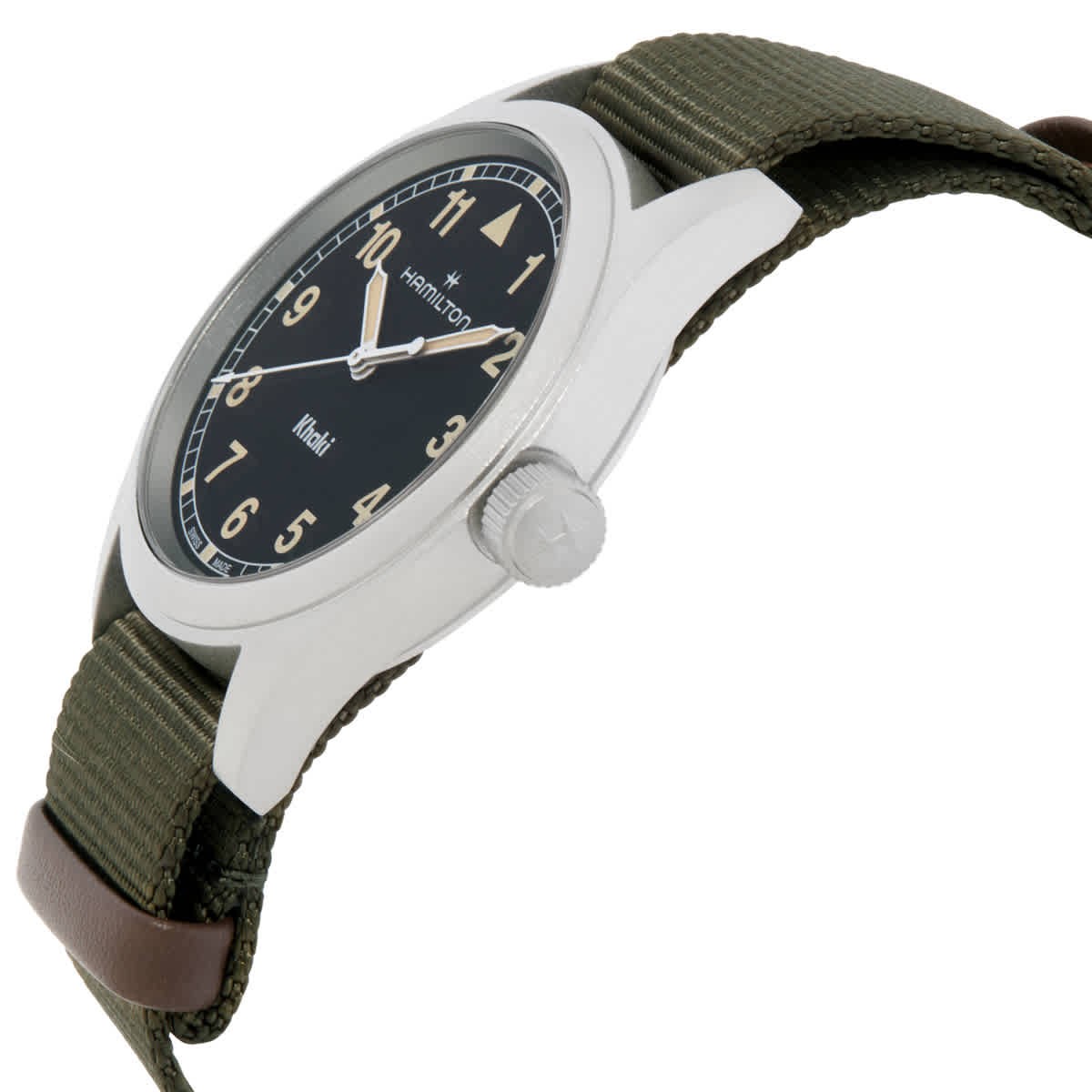 Hamilton Khaki Field Quartz Black Dial Watch H69401930