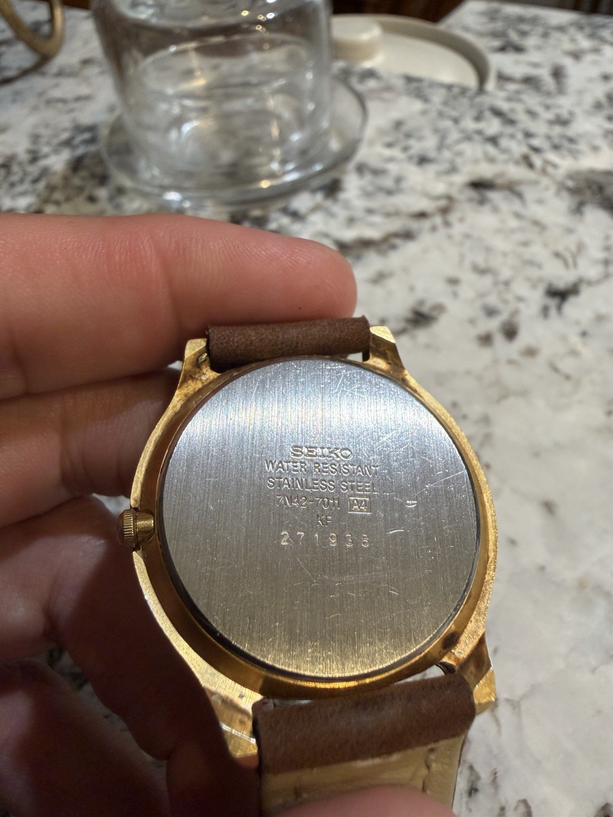 Vintage seiko Watch quartz Working