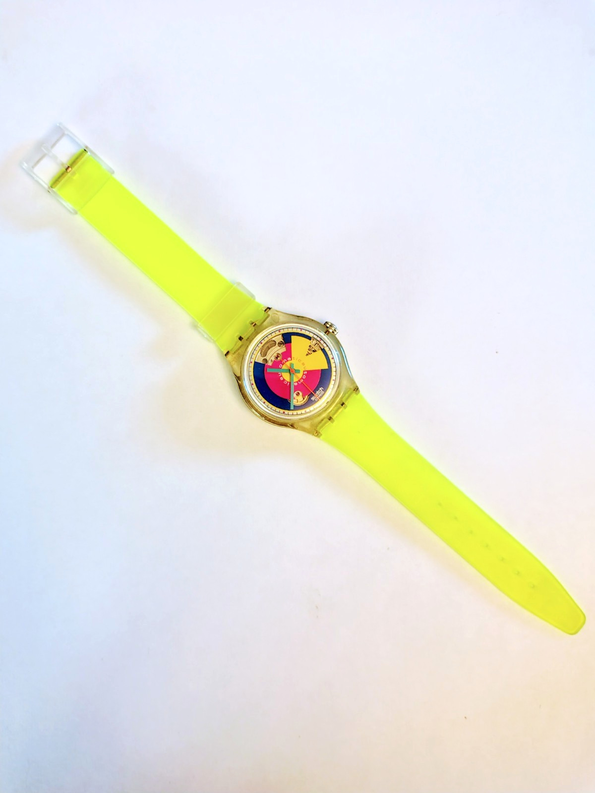 Swatch Automatic Happy Wheels SAK109 1993 Wrist Watch Used