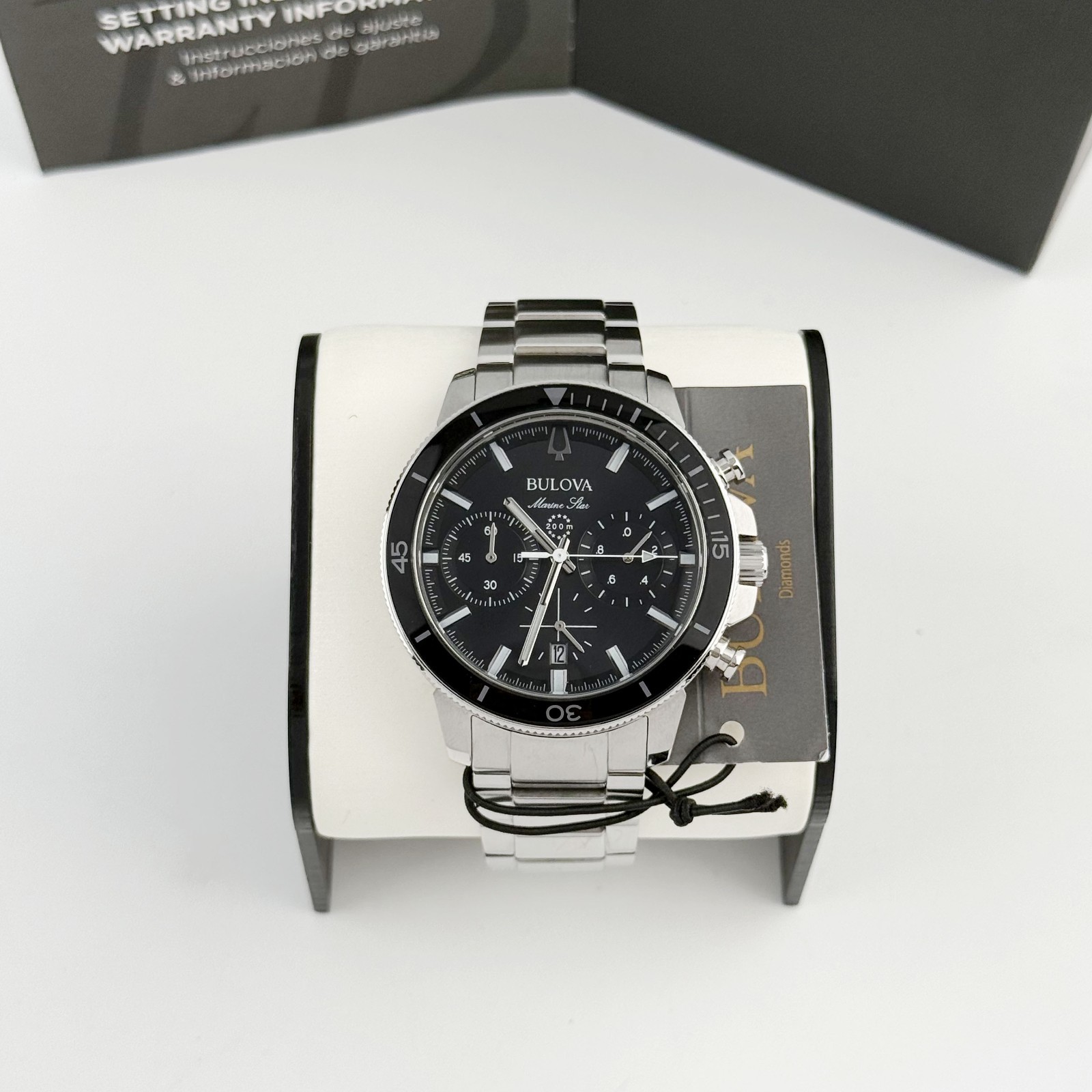 Bulova Marine Star Series C Stainless Steel Chronograph Men’s Quartz Watch96B272