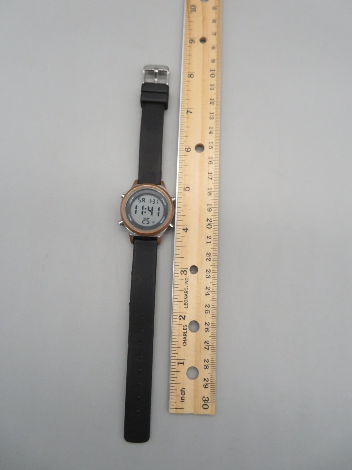 LCD Digital FMD Watch FMDDott90 Black Silicone/Rubber Band