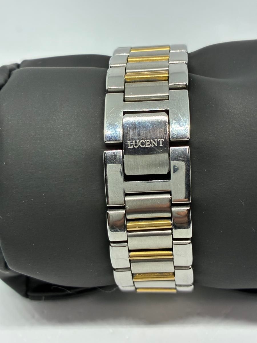 SEIKO LUCENT Watch A stylish piece with a combination color New battery replaced