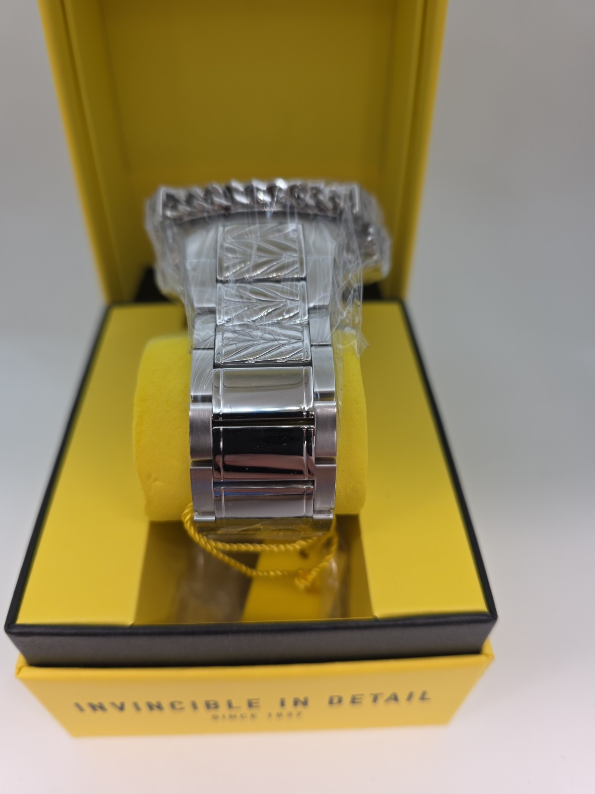 Invicta Bolt Hercules Mens 54mm Silver Tone Bracelet Chrono Watch Men’s Watch