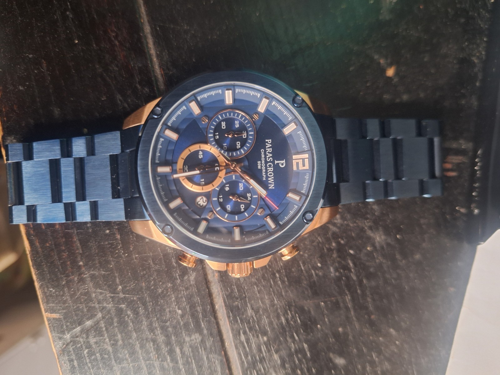 Paras Crown Watch Pc-6018