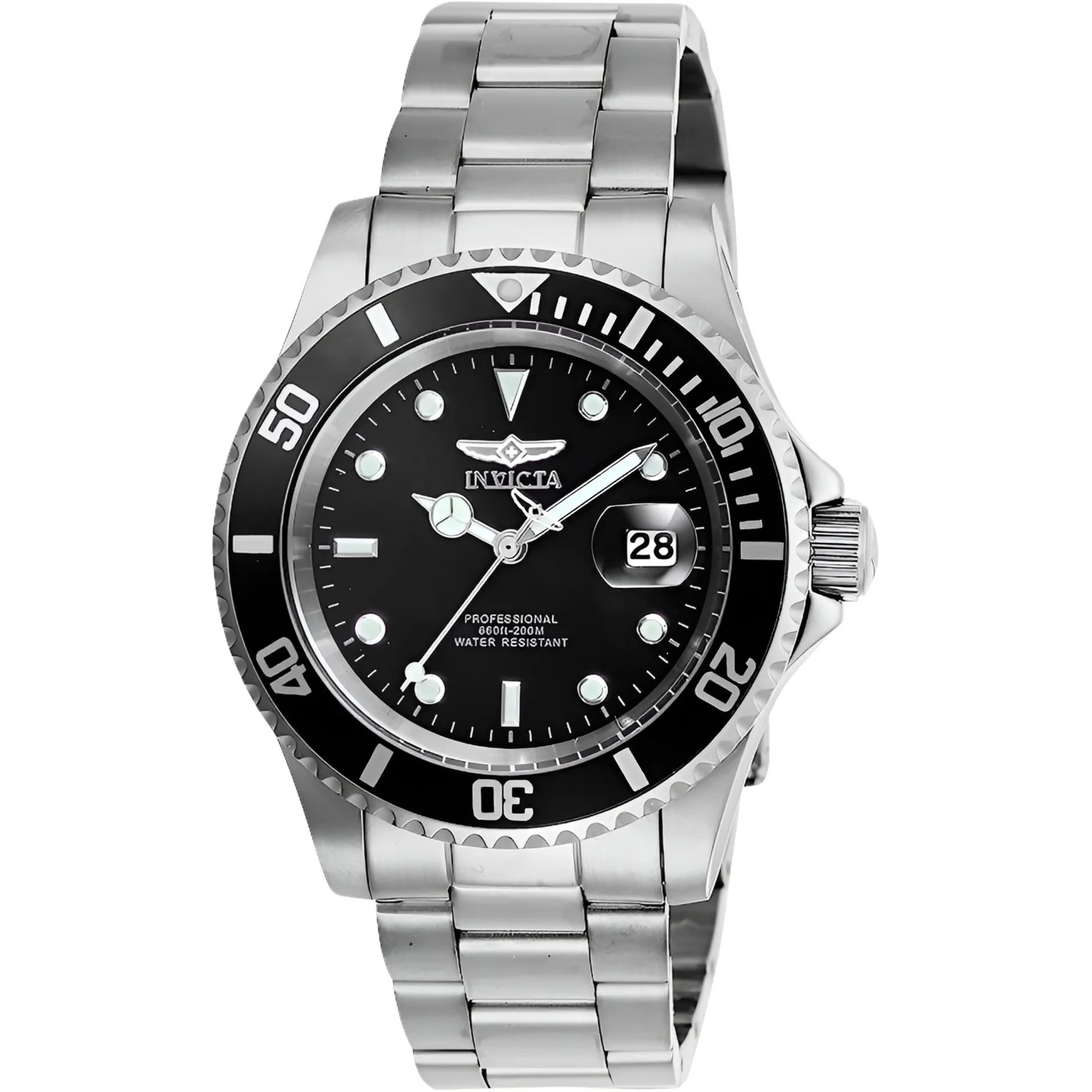 Invicta Pro Diver Men’s 40mm Quartz Watch Two Tone Blue Dial Stainless Steel