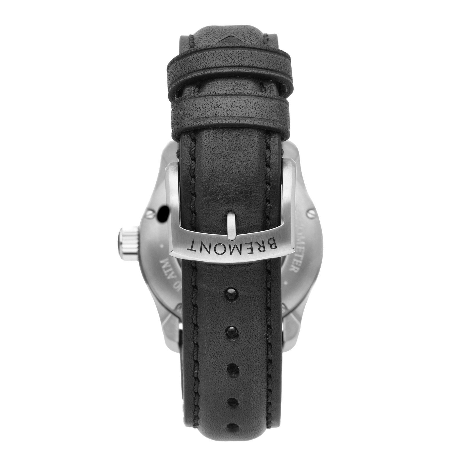 Bremont Solo 37 Black Dial 37mm Automatic Men’s Watch SOLO37-BS-R-S