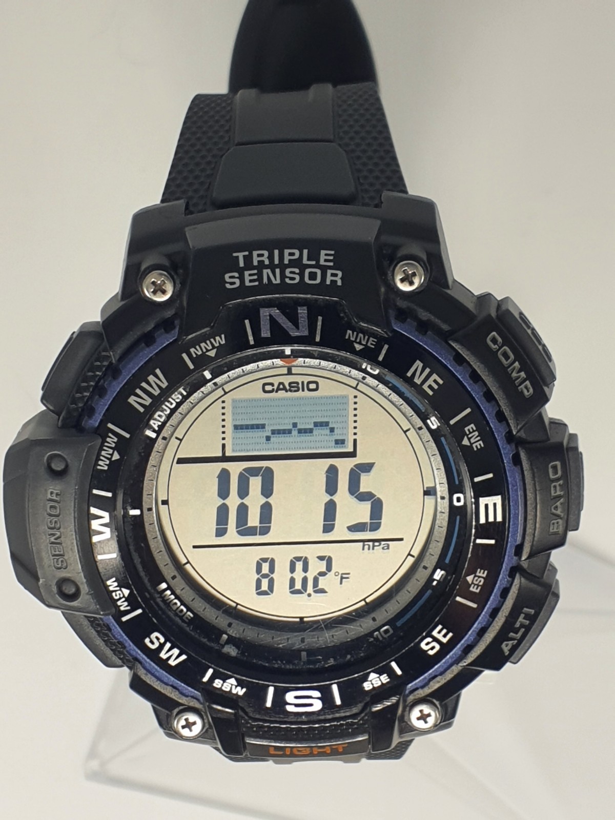 casio SGW 1000 Super Illuminator Tripple Sensor Compass/Barometer/Altimeter