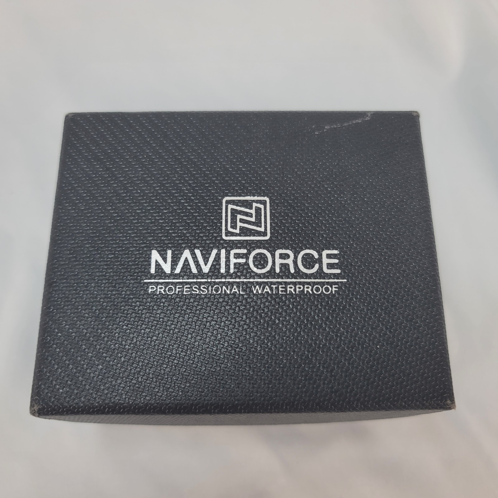 Naviforce NF9188 Mens Analog Digital Chronograph Watch Steel Bracelet. New Batt.