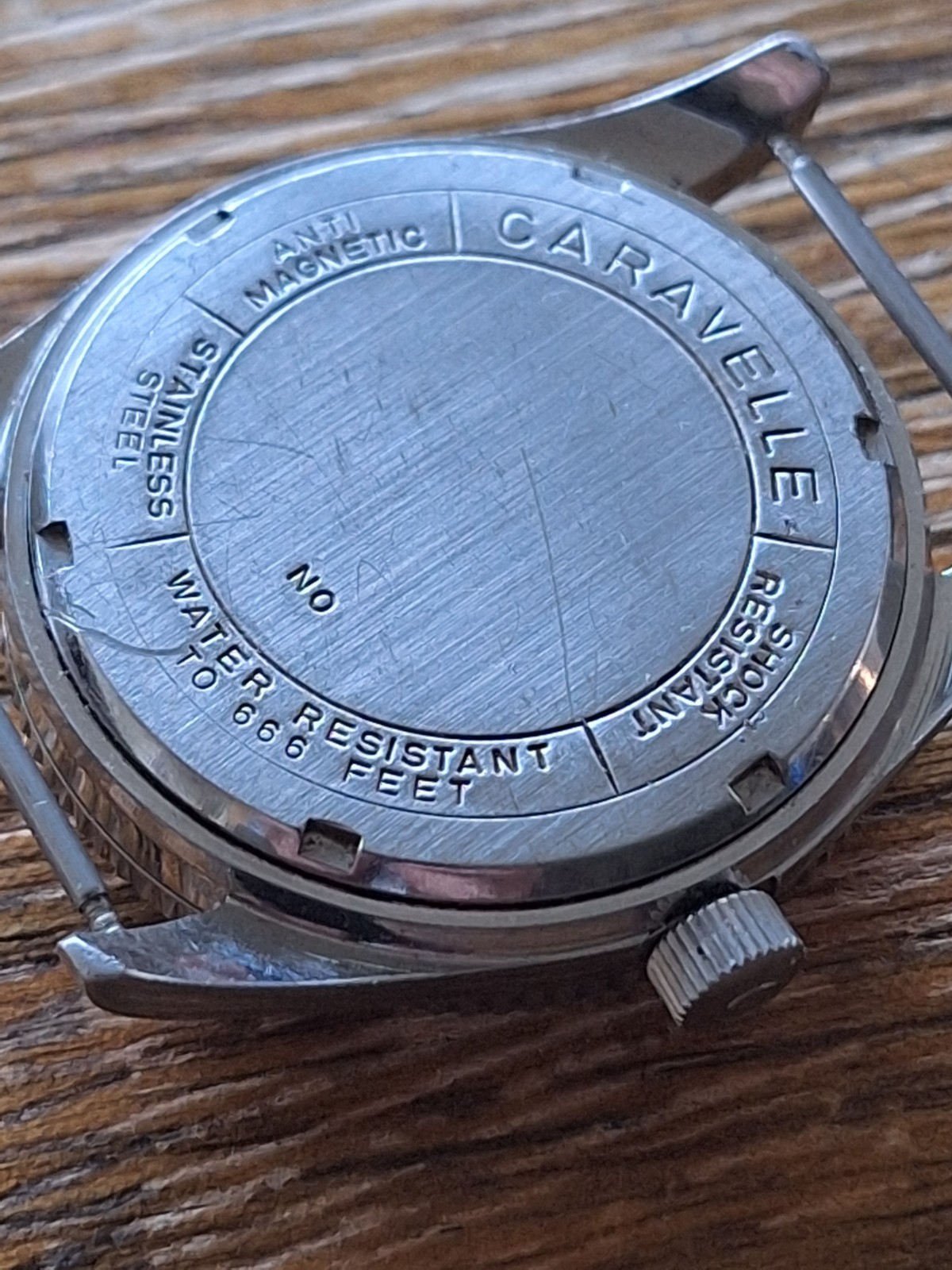 VTG CARAVELLE Bulova ‘Sea Hunter’ Devil Diver 666 Lollipop Explorer 1970 Sharp!