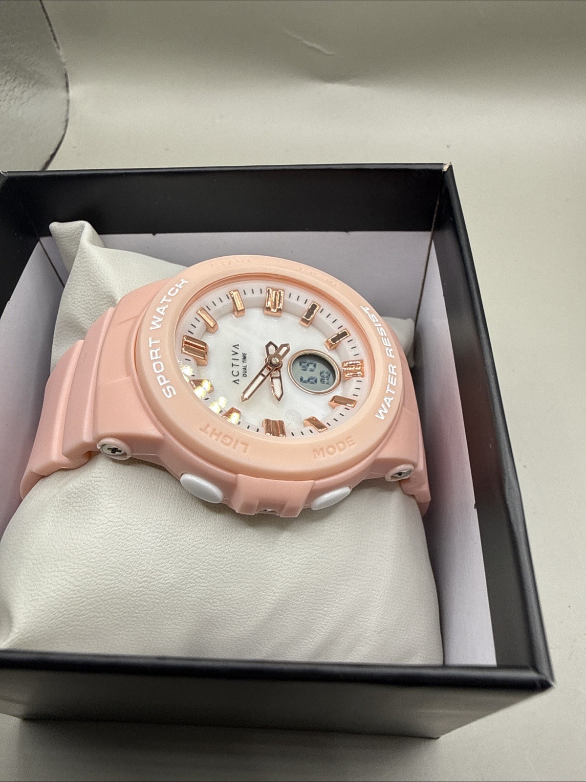 Invicta Unisex Watch Activa Pink Analog-Digital white Dial ACW2125-004