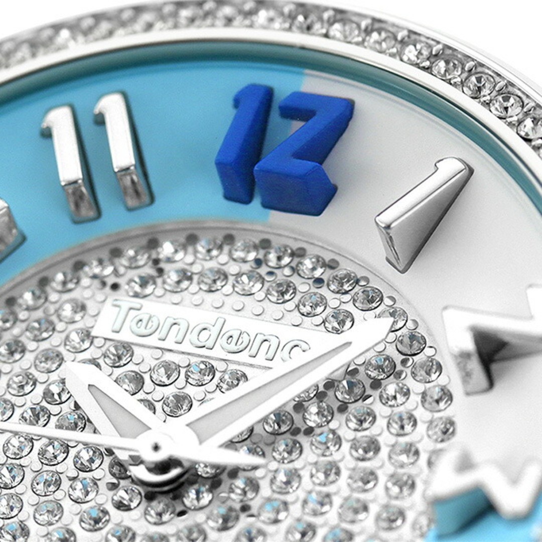 Tendence Men’s Watch Ty930110S Crazy Medium Quartz Silver White/Ice Blue Analog