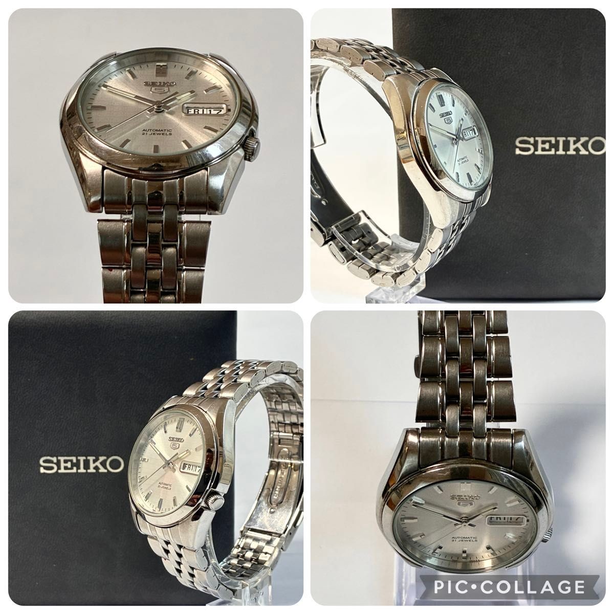 condition Working SEIKO 5 SNK355K1 Automatic