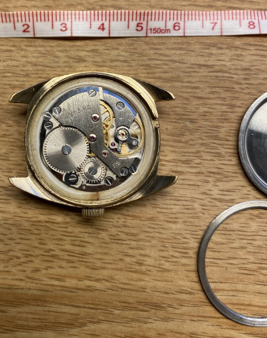 Vintage Cardinal 19 Jewels Mechanical Watch Raketa 2609.HA Soviet USSR Running