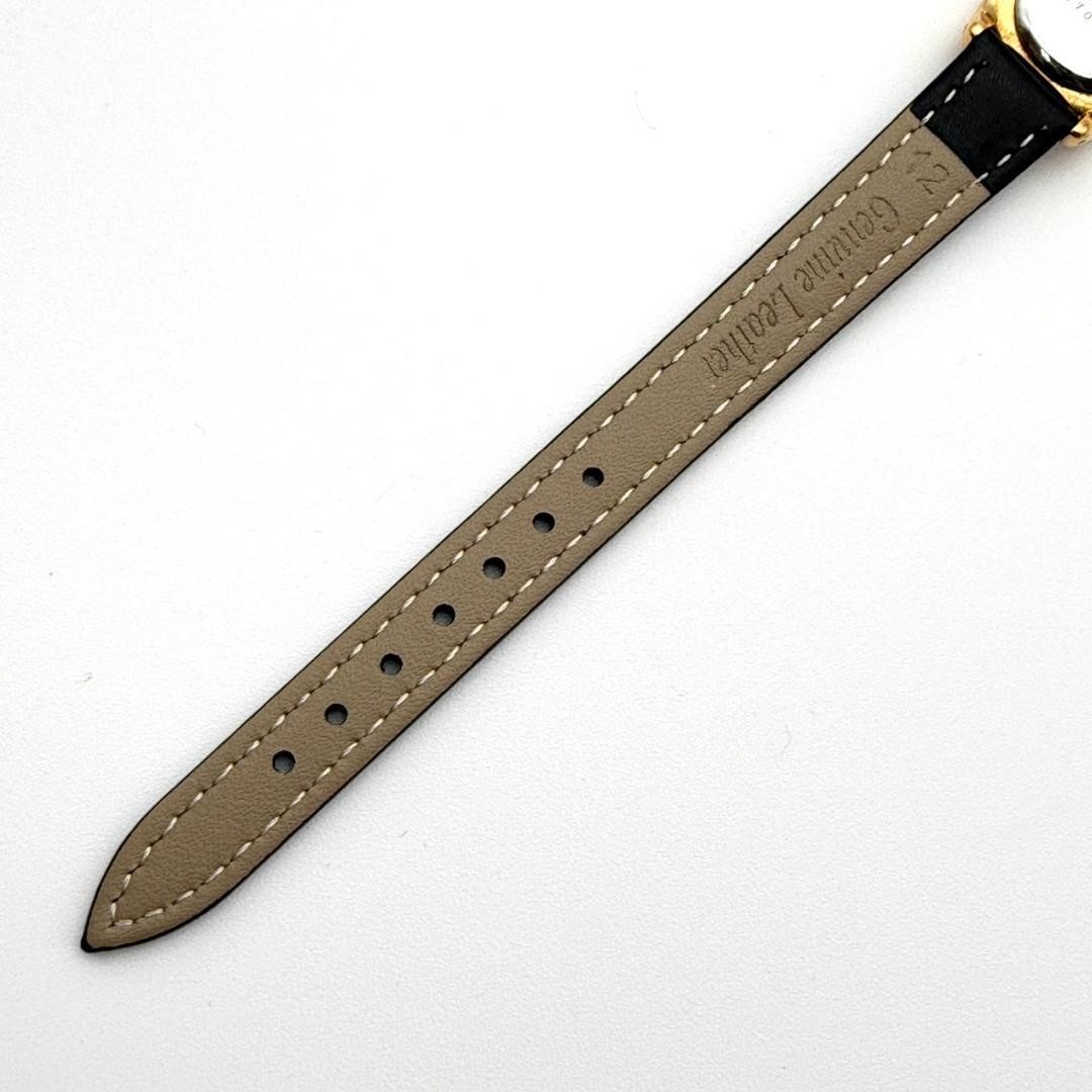 Excellent condition Seiko watch, new battery, new strap, oval shape, gold, women