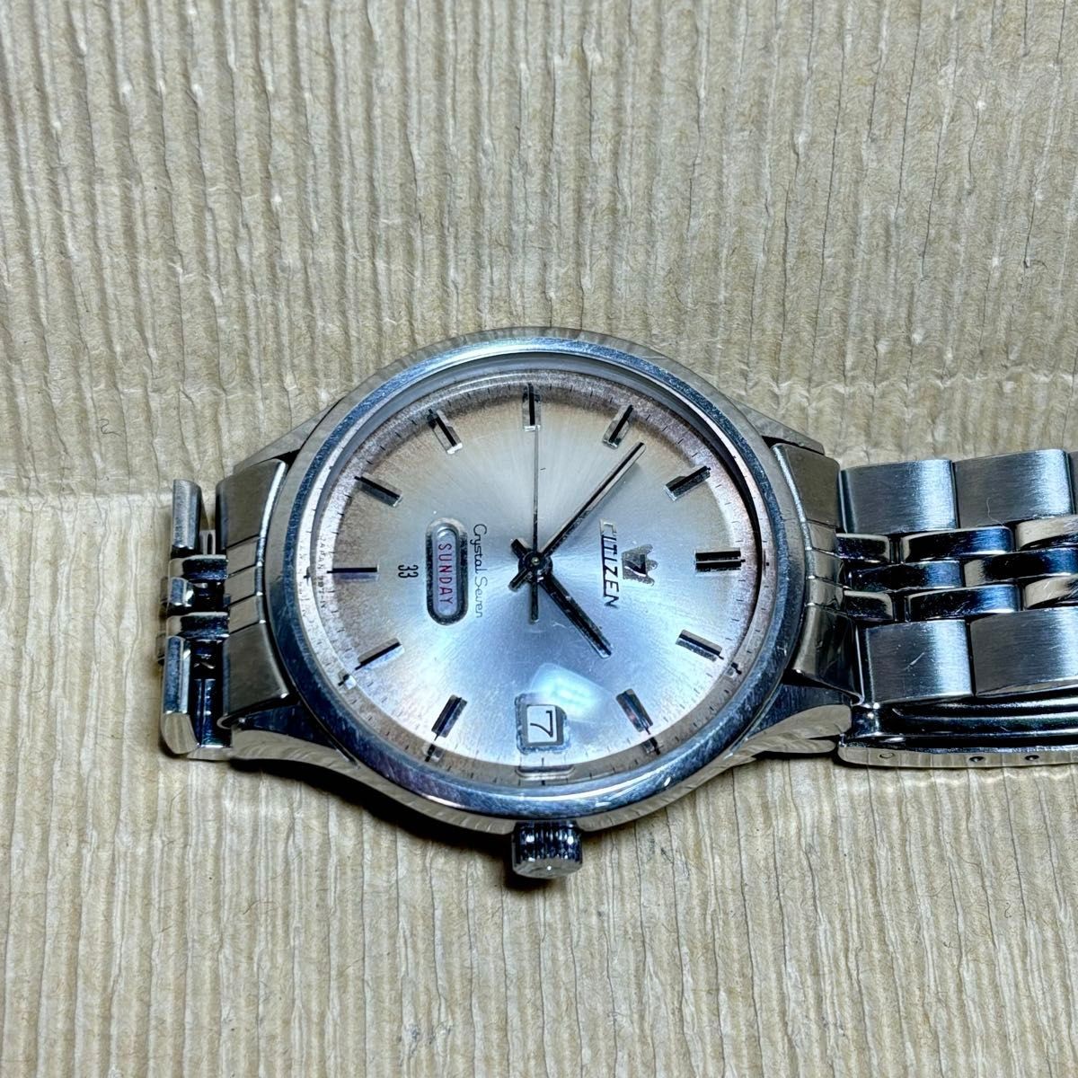 Rare item Citizen Crystal Seven 33 jewels automatic Citizen automatic ACSS51401Y