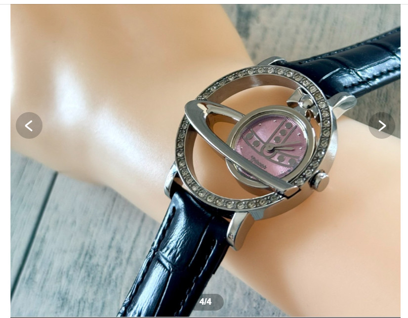 Vivienne Westwood Circle Orb Watch Pink Silver Limited 250pcs Quartz Women’s JP
