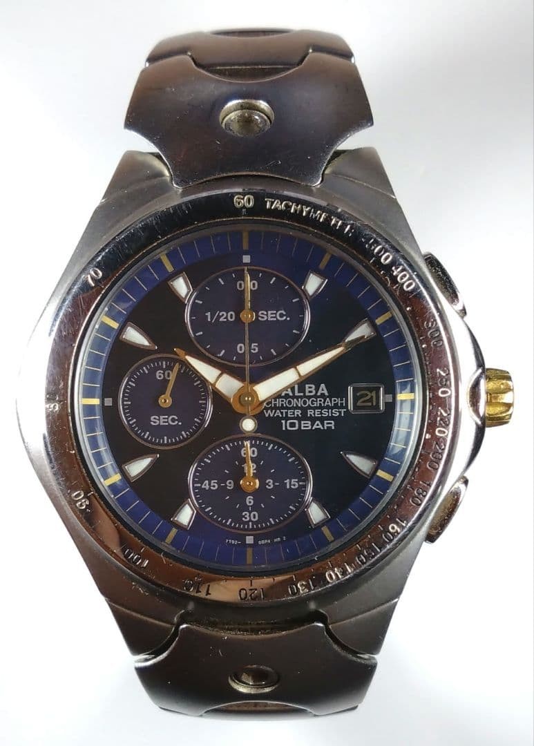 SEIKO ALBA CHRONOGRAPH 10BAR