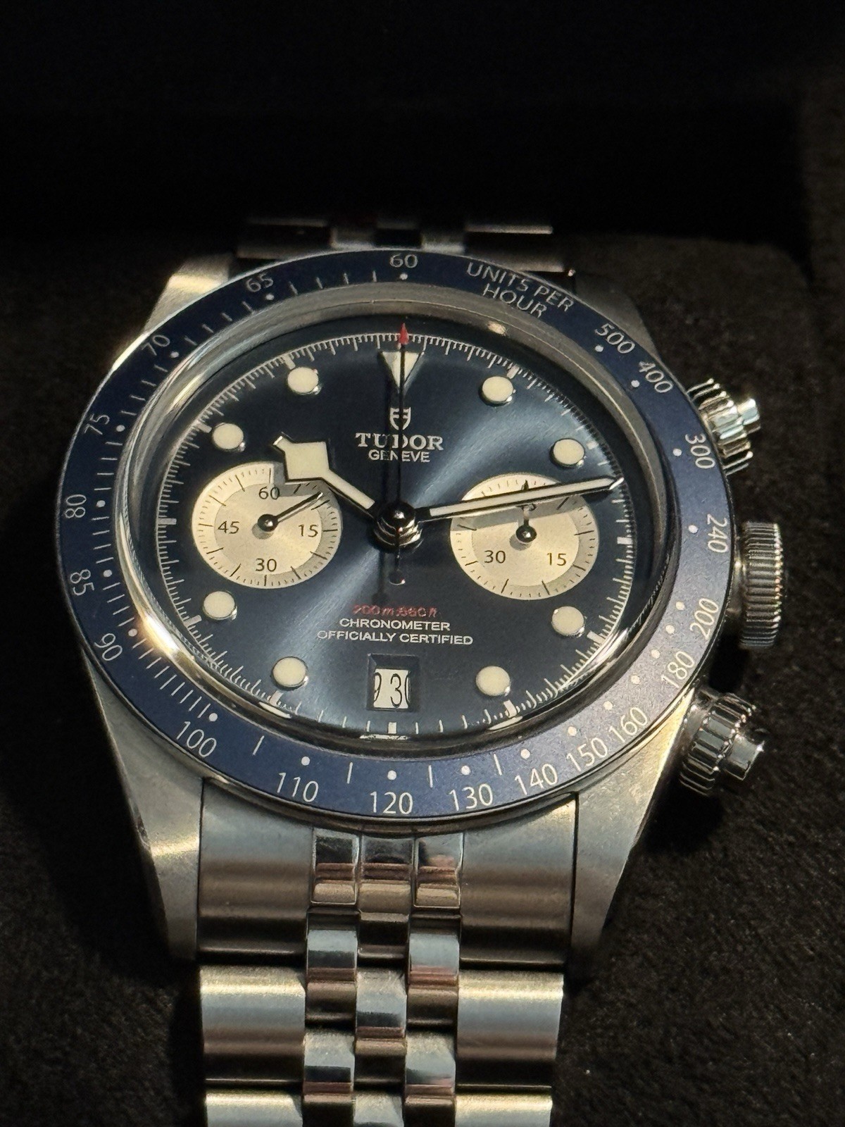 Tudor Black Bay Chrono Blue Dial on Bracelet Complete 2026