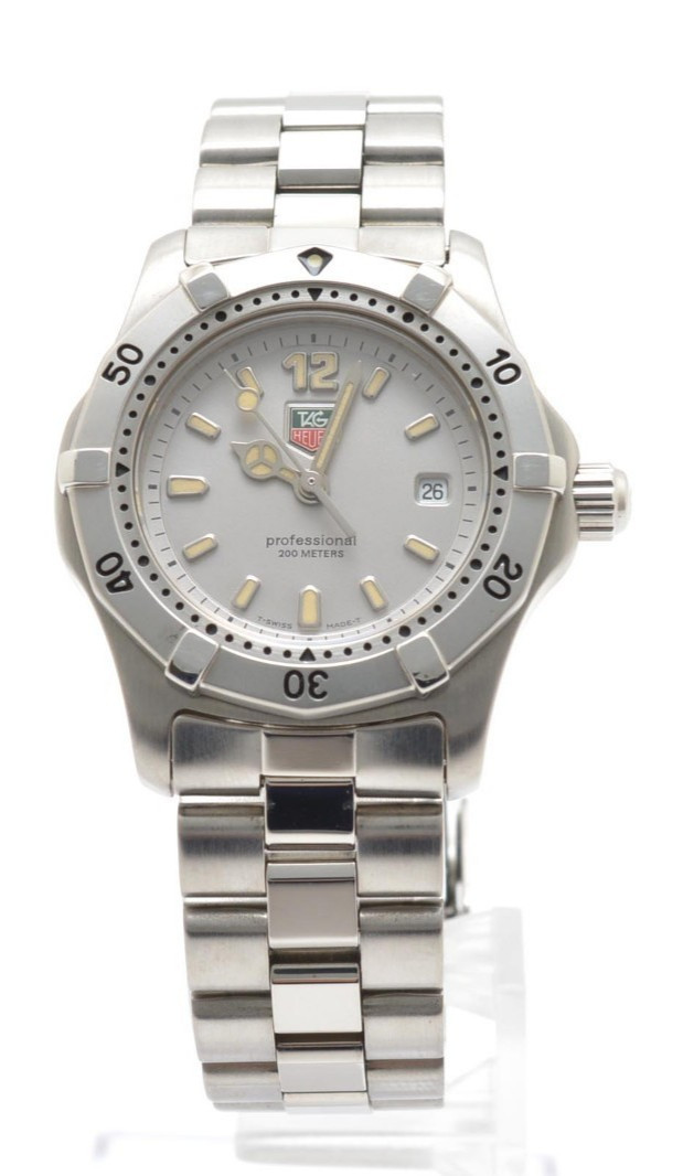 [NEAR MINT] TAG Heuer Professional 2000 WK1312 Silver Ladies Quartz QZ Watch