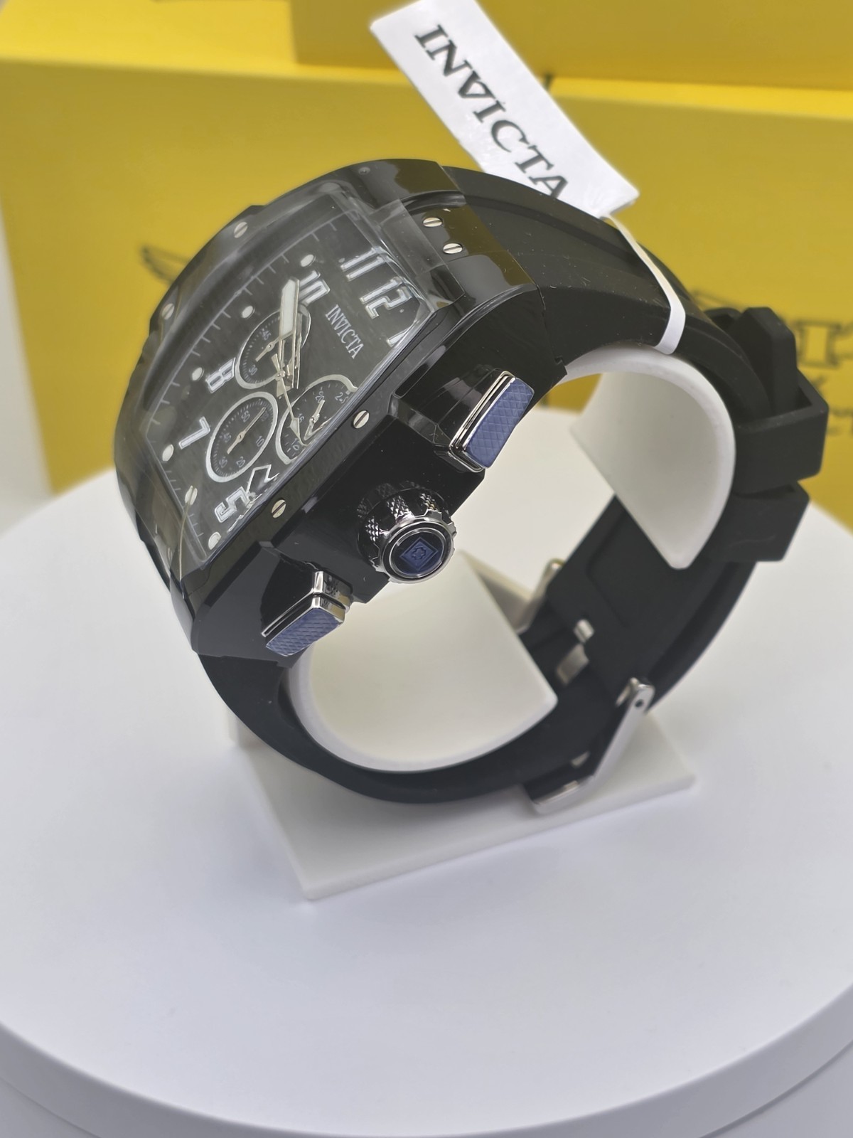 Invicta S1 Rally Kinesia Anatomic Chronograph Quartz Men’s Watch | Black | 45480