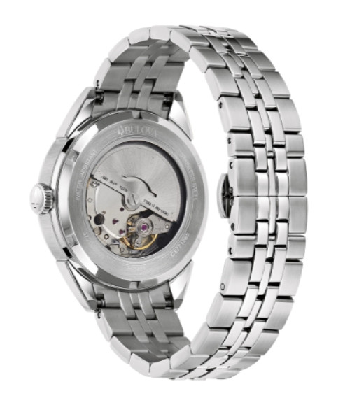 Bulova – Sutton, Green Dial Stainless Men’s Automatic Watch 96B424
