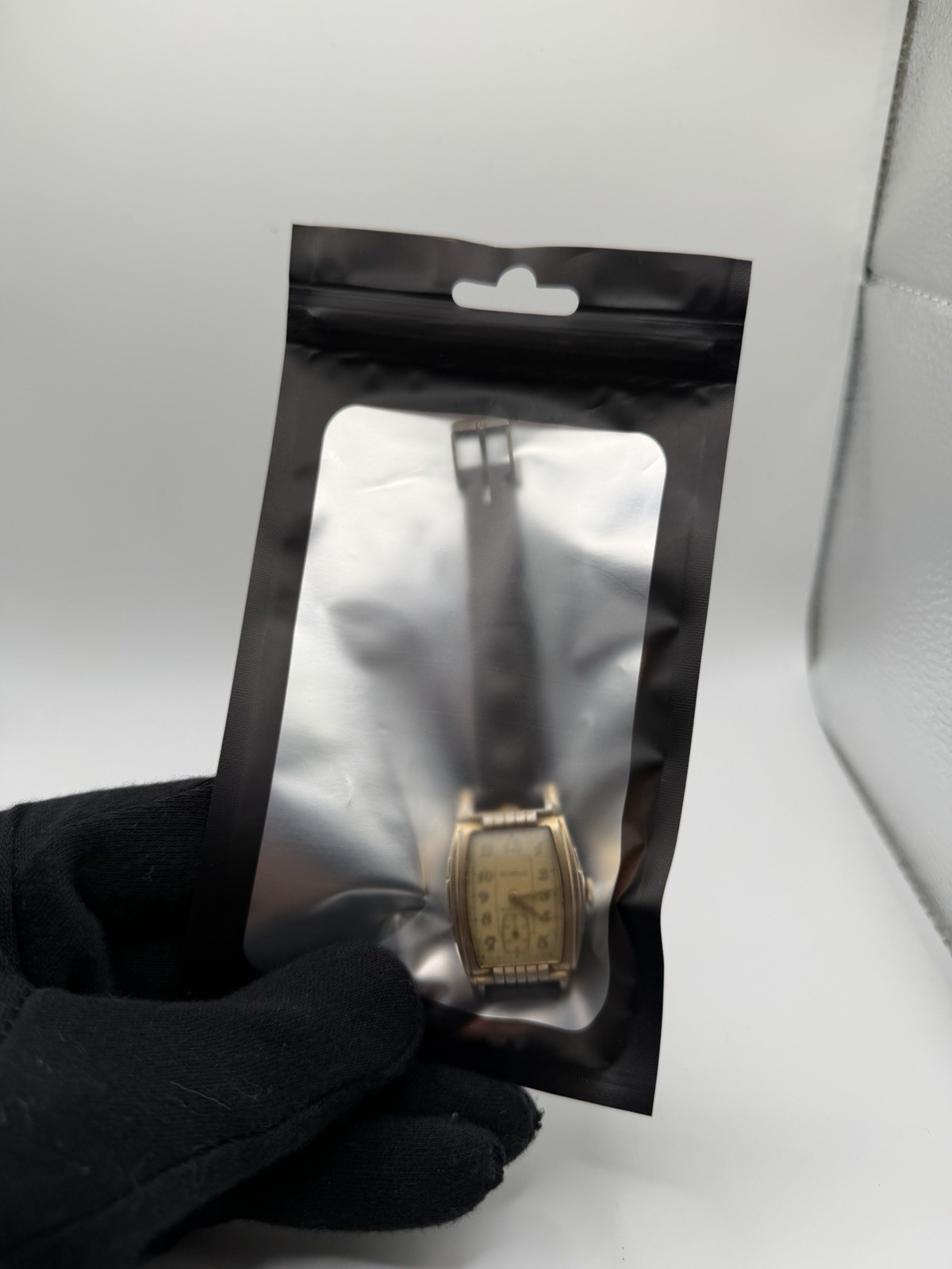 Vintage Benrus Gold Filled Art Deco “Tank” Watch (Runs Great) Read Desc.