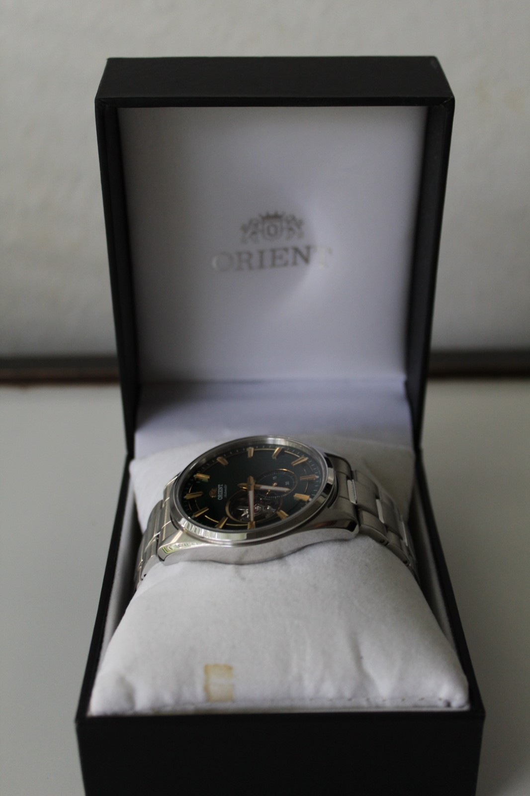Orient RA-AR0008E30BStainless Steel | 40.8mm Contemporary Semi-Skeleton