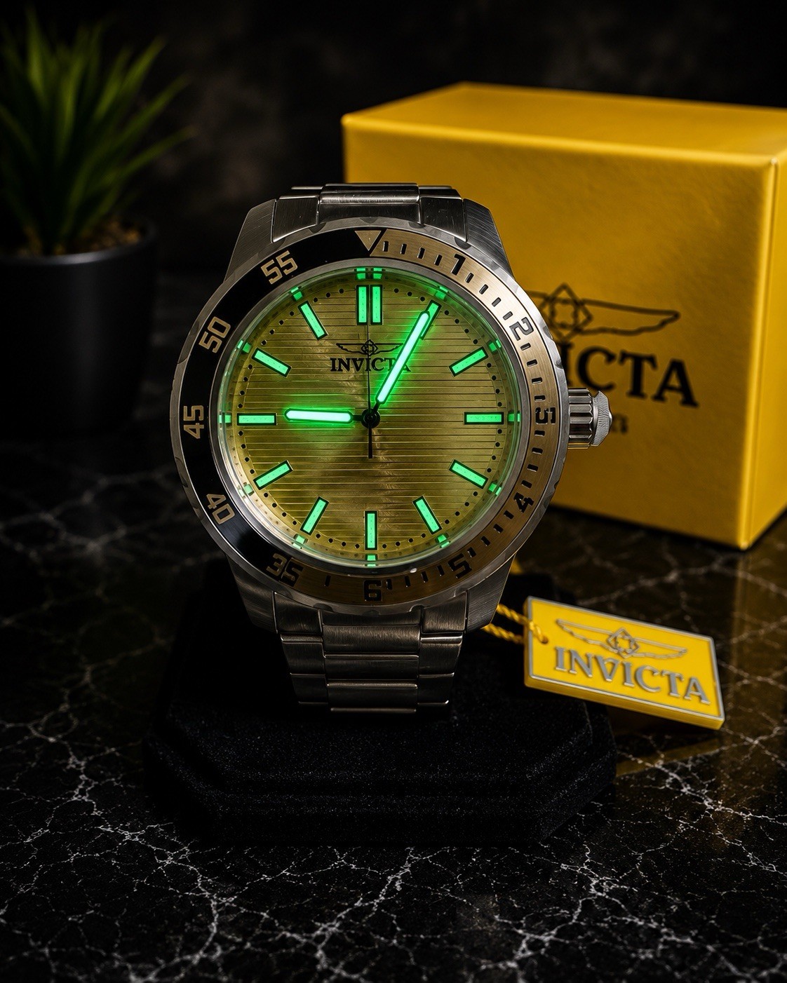 Invicta Specialty Gramercy Men’s Watch – 45mm, Steel (48966) Factory Warranty