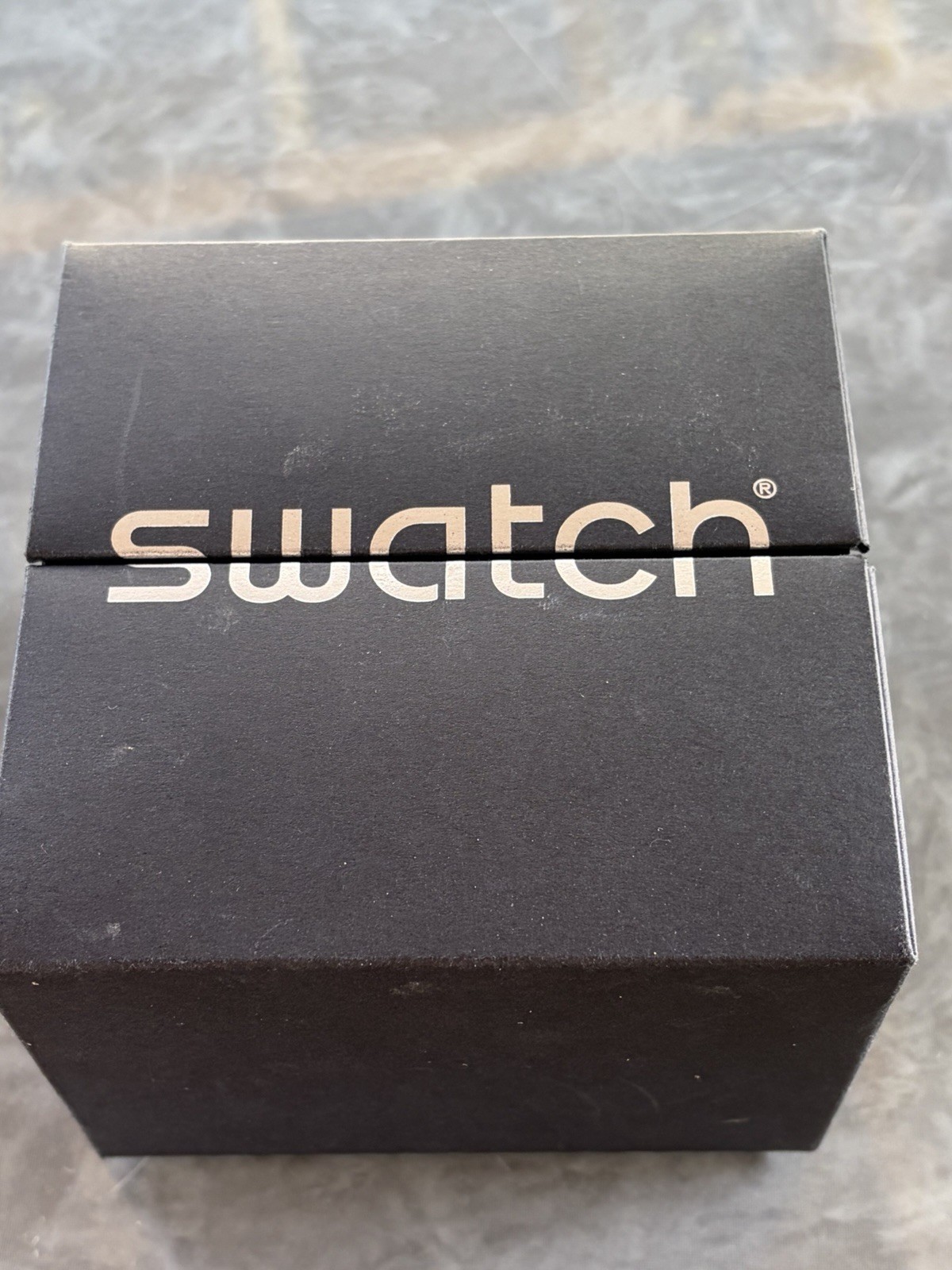 New Swatch Irony Big Bold AQUA SHIMMER Men Steel Watch 47mm SBO7S100G $230