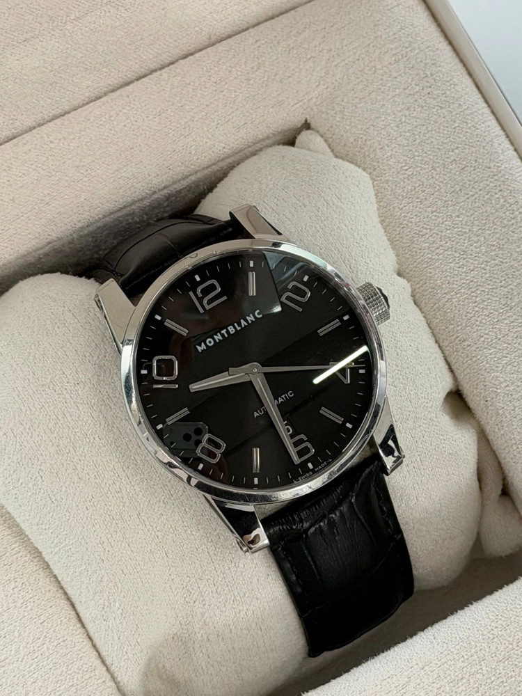 Montblanc TimeWalker 7070 42mm Automatic Men’s Black Dial Steel Watch