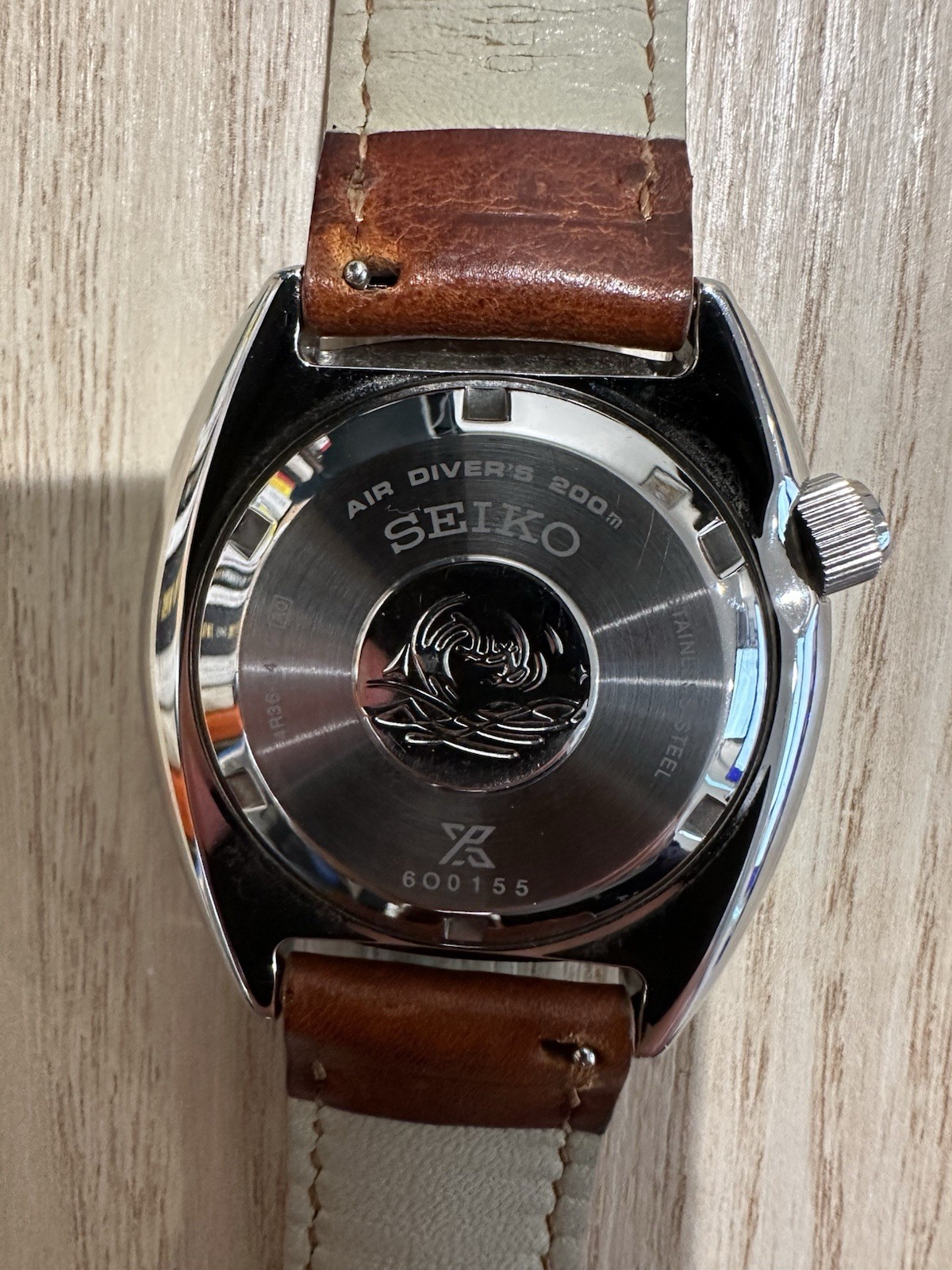Seiko Prospex SRP775 Gilt Turtle Automatic Diver 200m Watch 4R36 – Leather Strap