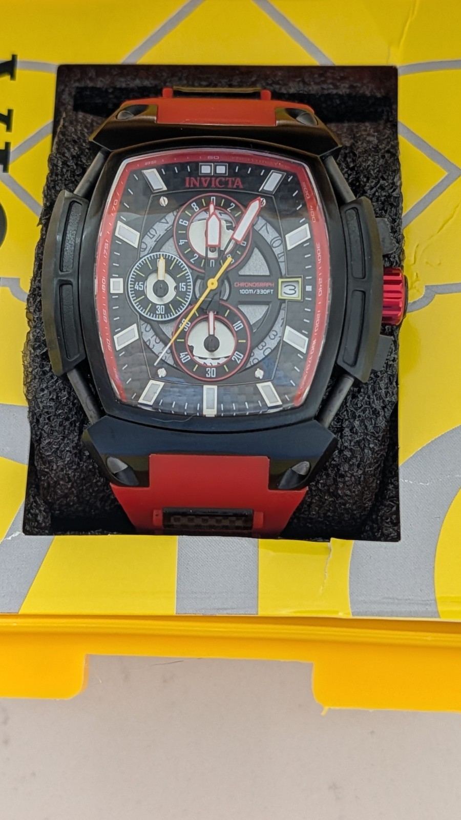 Invicta S1 Rally Diablo 37798 Men’s 53mm Watch Water Resistant 100M