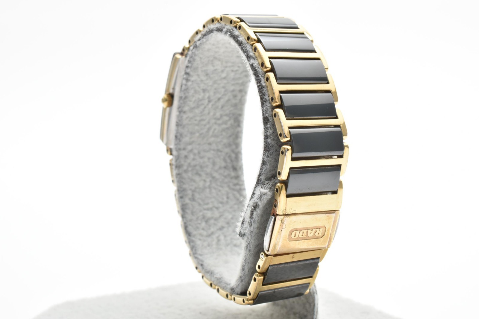 [N MINT] RADO Diastar 153.0249.3 2P Diamond Gold 18mm Qz Ladies Watch JAPAN