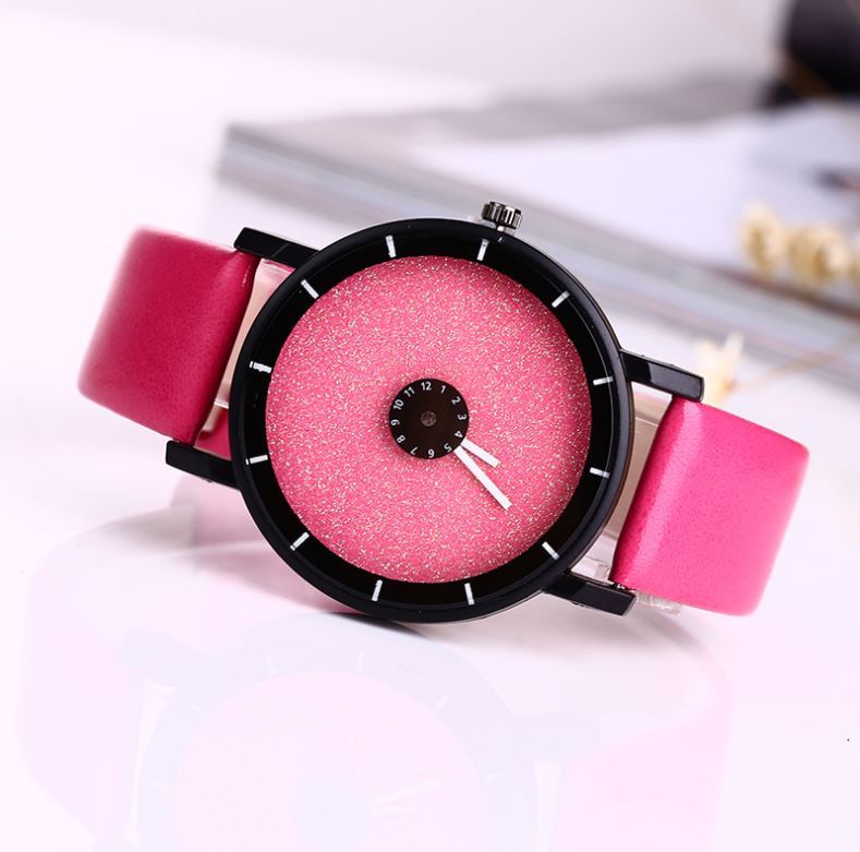 Modern, Novelty Pop-Art Inspired Colorful Wrist Watches in 5 Vibrant Colors