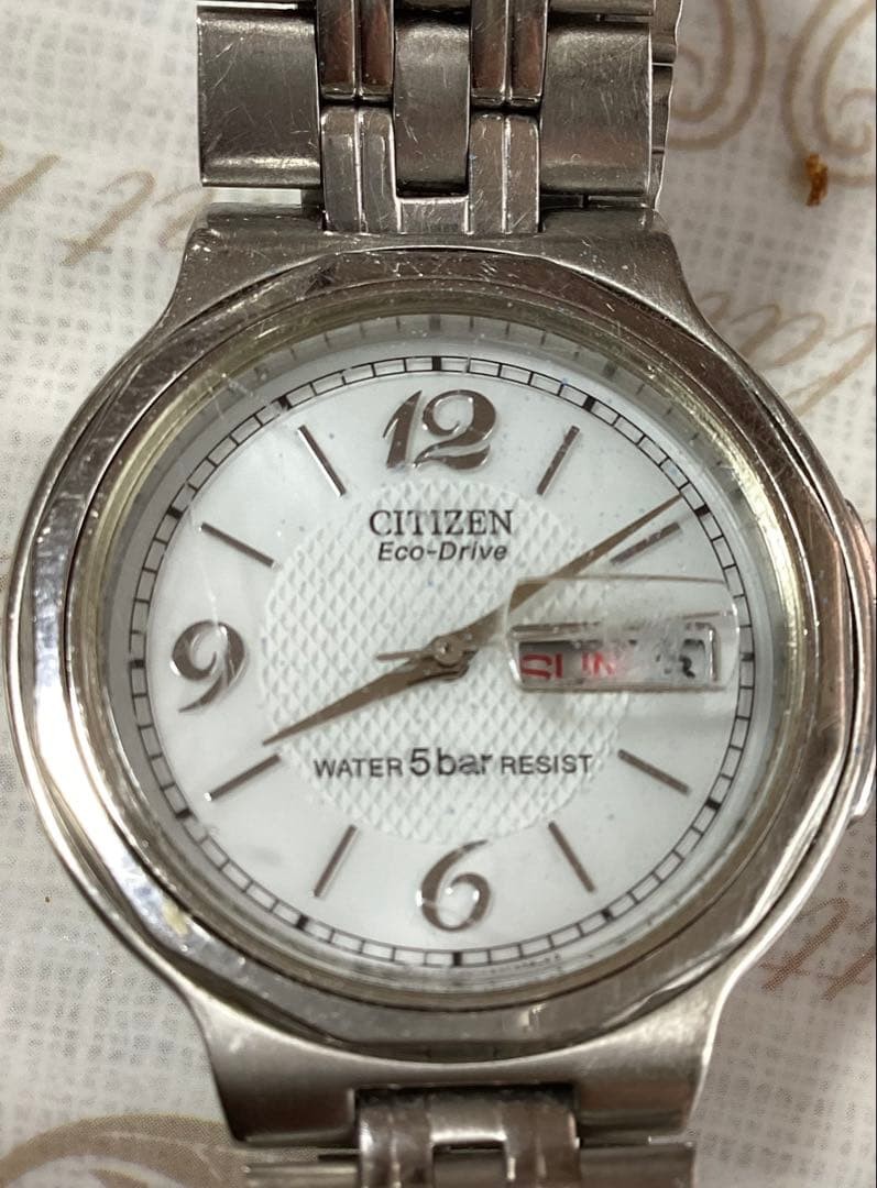 Price reduced: CITIZEN Eco-Drive watch, silver, K003334CKS