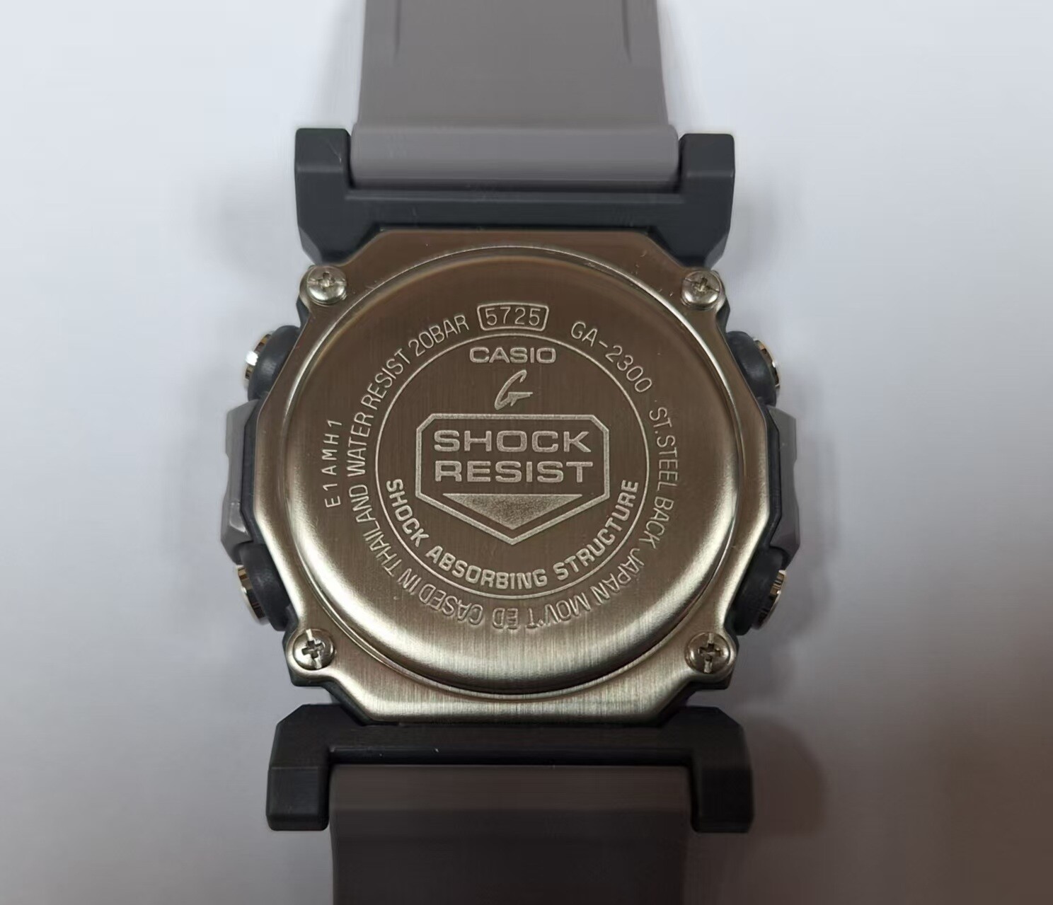 Casio G-SHOCK GA-2300-8A Analog Digital Men’s Watch Limited Gray GA23008A