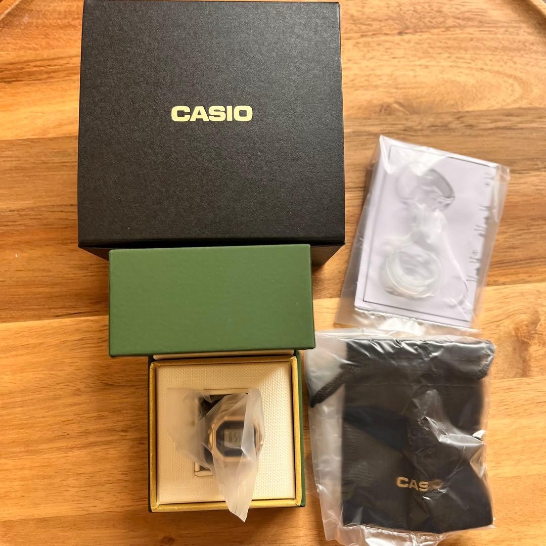 CASIO Watch Gold Ring Watch CRW 001G 9JR