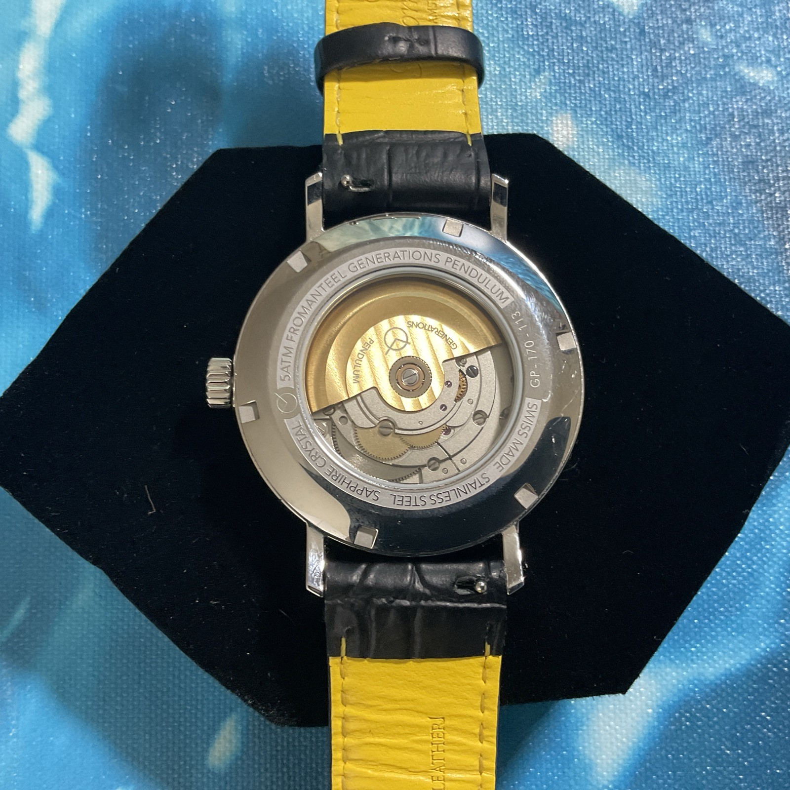 Fromanteel Men’s Watch Automatic Blue Dial Sub Seconds Brand New with Box