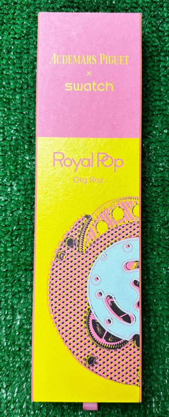 Swatch x AP Audemars Piguet Royal Pop Otg Roz SSX03J100N w/ Receipt