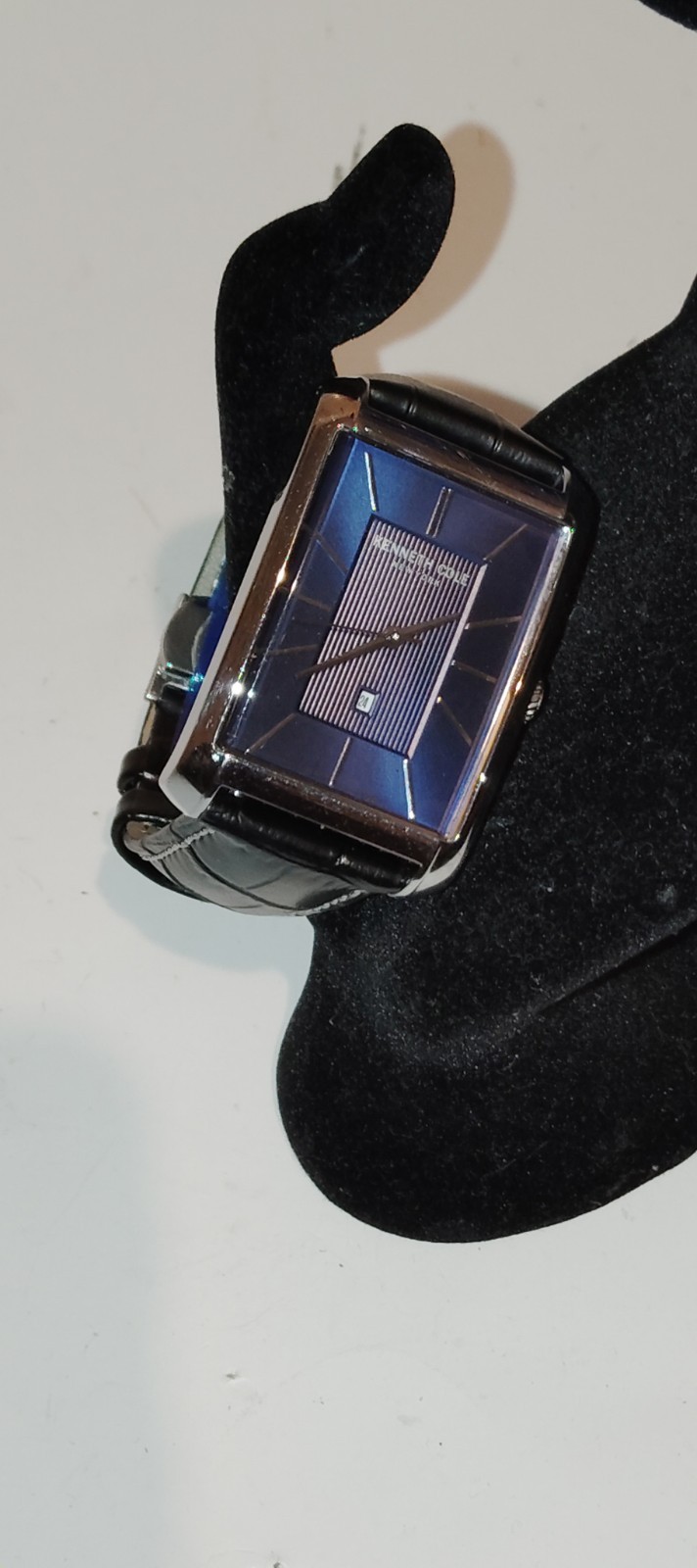 Kenneth Cole Watch for Men with deployant buckle folding clasp) watch band.