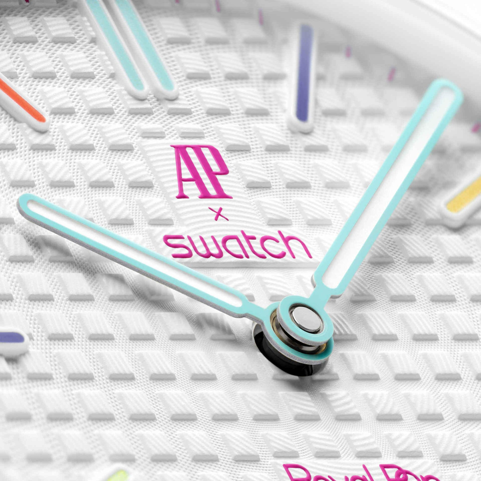 Swatch x Audemars Piguet Royal Pop Huit Blanc White SSX03W100N
