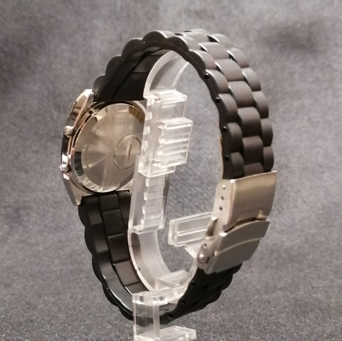 SEIKO Chronograph Vintage Digital Quartz Men’s Watch Date Day Alarm From Japan