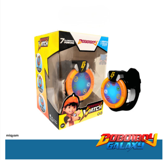 1 pcs BOBOIBOY ELEMENTAL Watch with SOUNDS and LIGHT MONSTA TOY COLLECTION