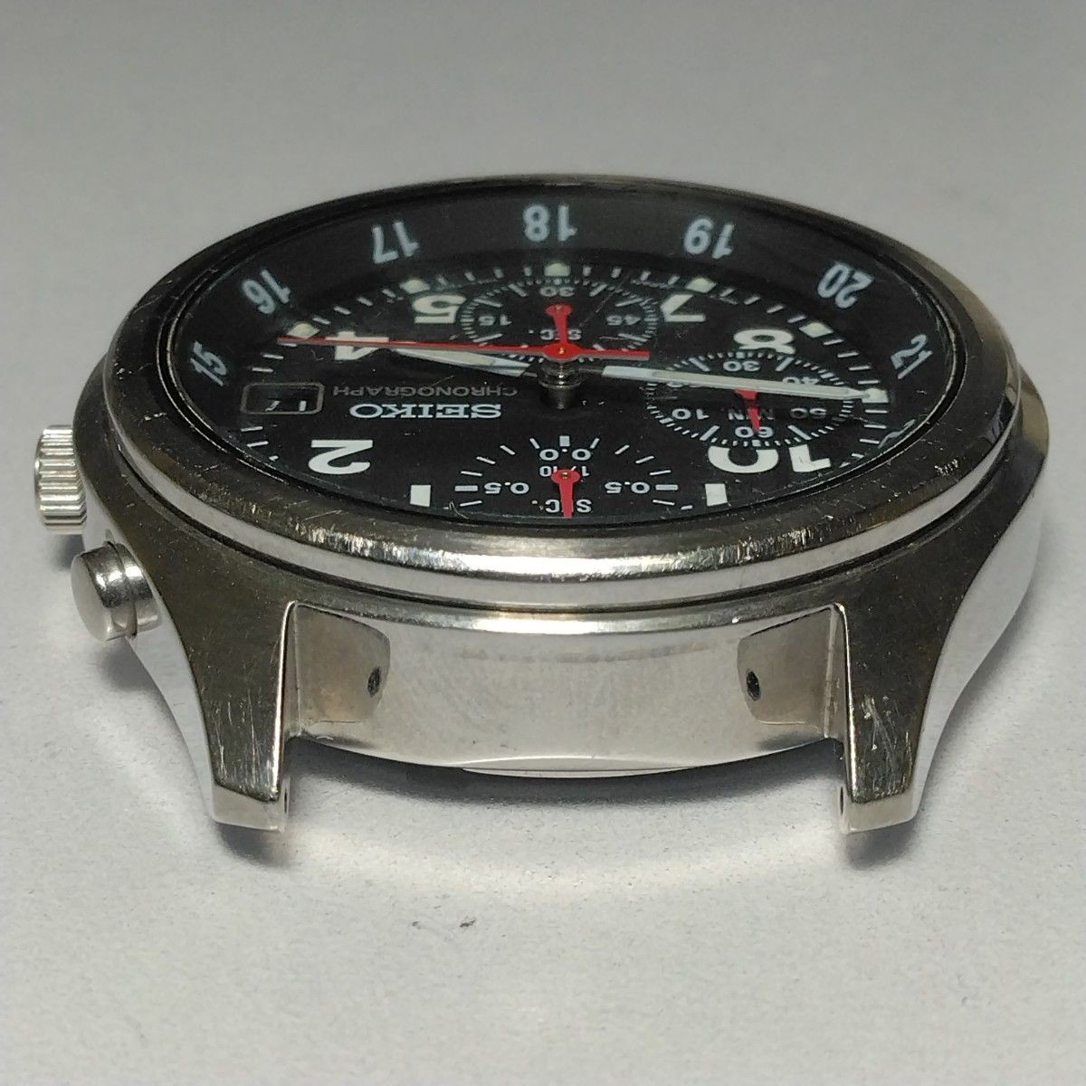 Rare Overseas Import Model SEIKO Sports Chronograph V657 7110 SNDB31P1 1 10 Seco