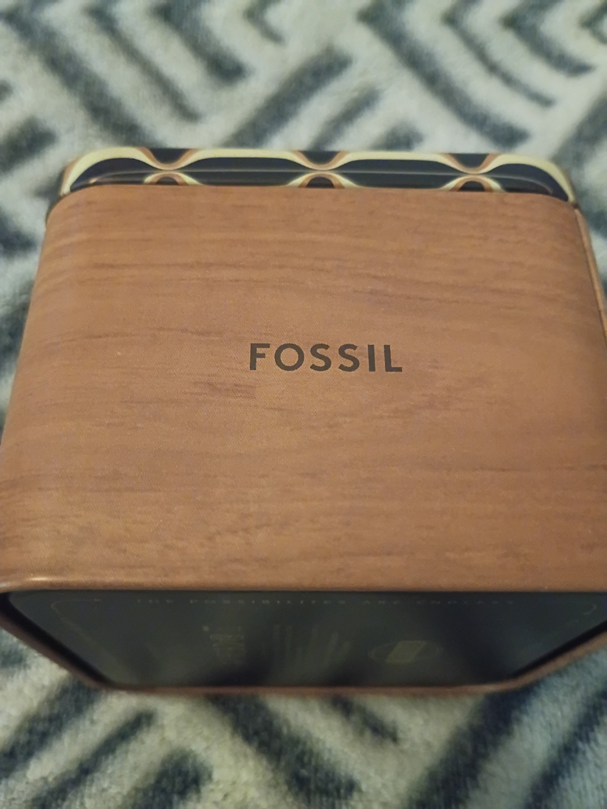 NWT Fossil BQ2491 Bannon Multifunction Smoke Stainless Steel Watch