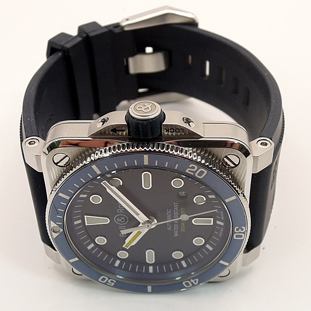 Bell & Ross BR03-92 Diver Blue Automatic Steel Men’s 42mm – BR03-92-D-BU-ST/SRB