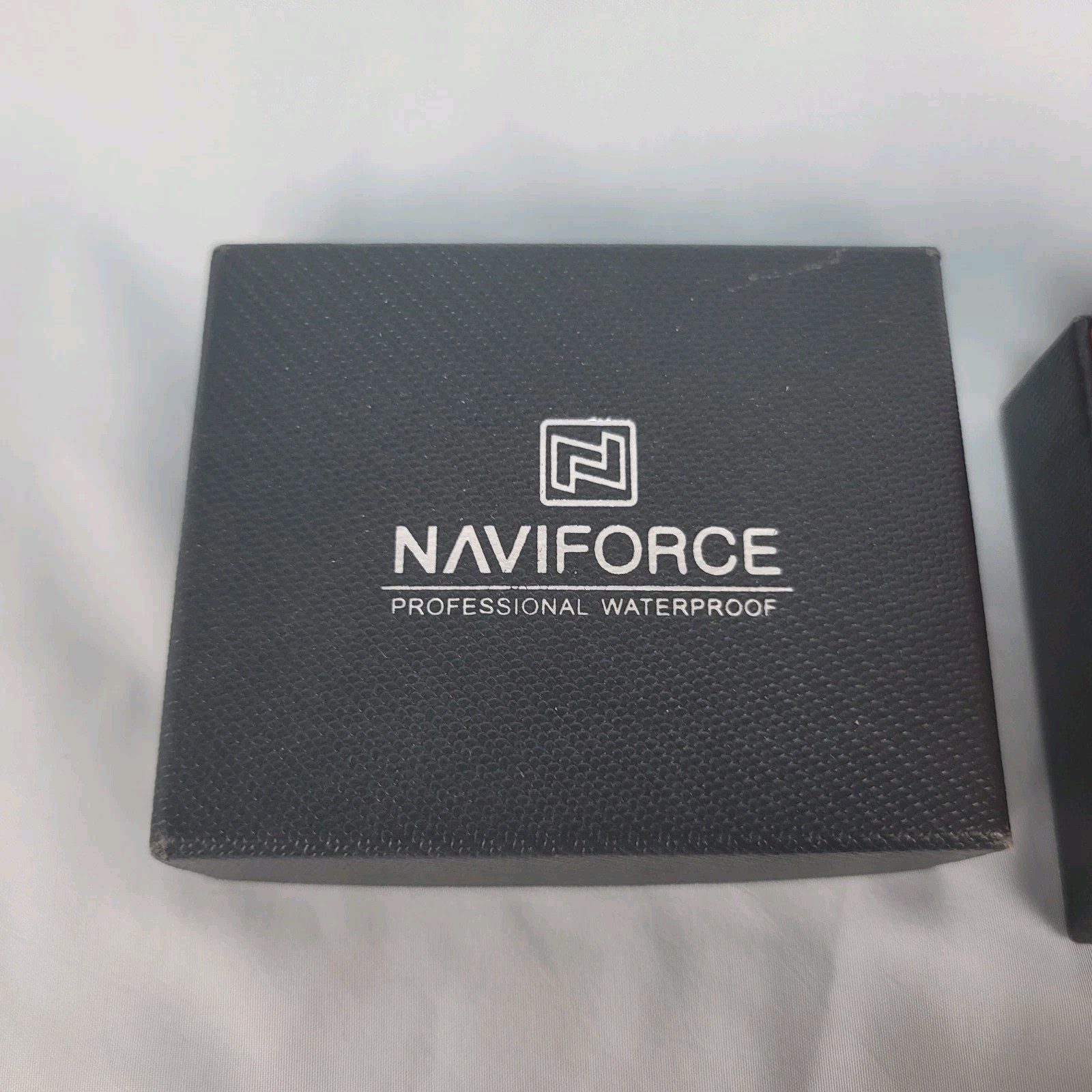 Naviforce NF9188 Mens Analog Digital Chronograph Watch Steel Bracelet. New Batt.