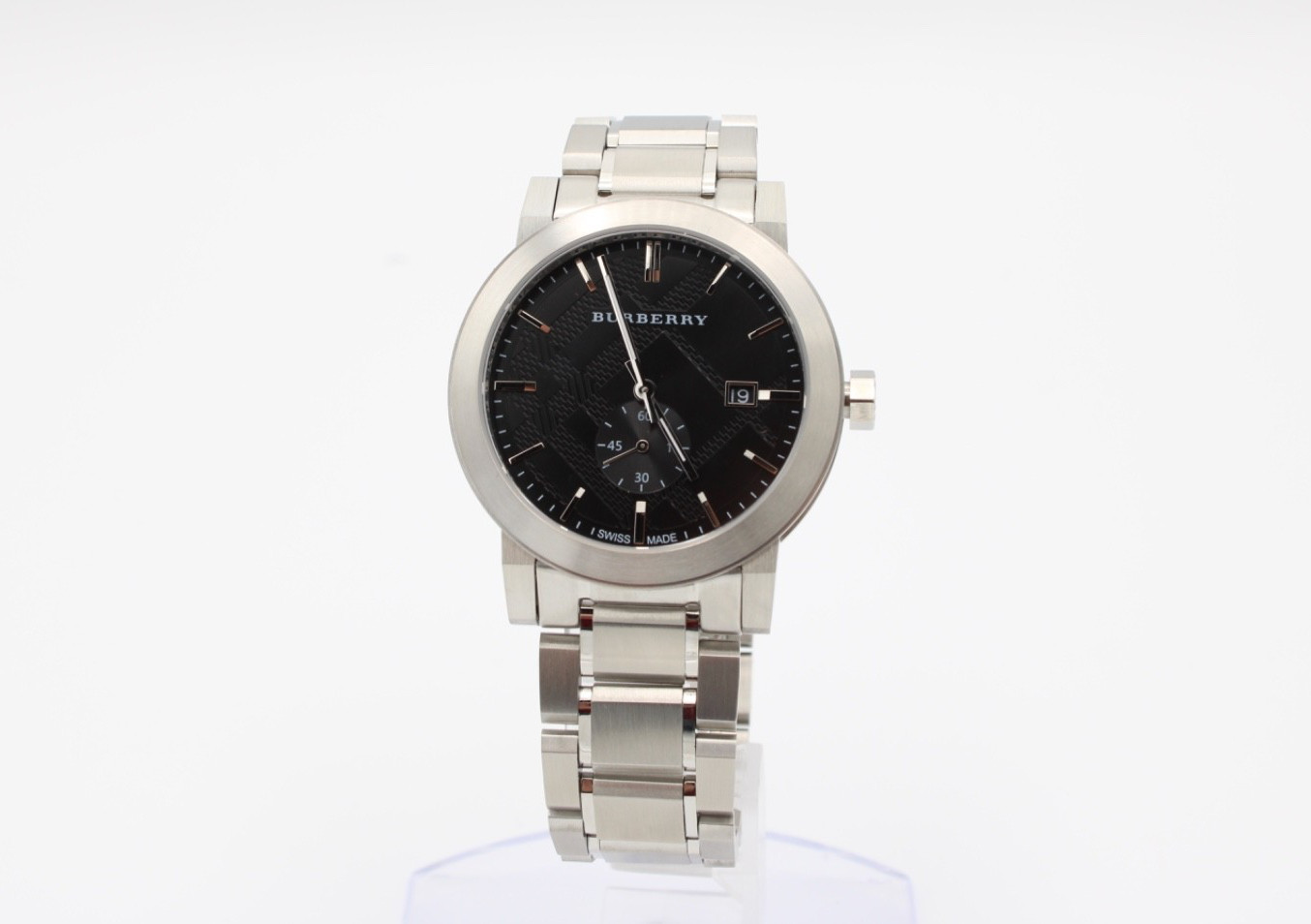 BURBERRY The City BU9901 Black Dial Stainless Steel Men’s Watch