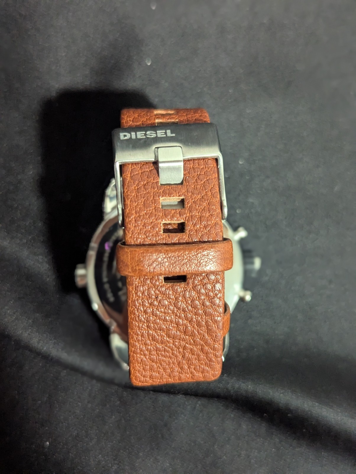 Diesel Only The Brave Men’s Quartz Chronograph Date 30m Brown Leather