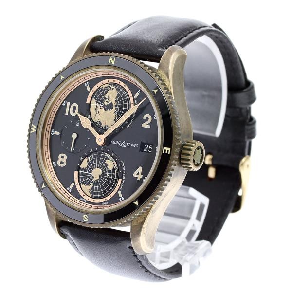 Montblanc 1858 GeoSphere Limited Edition 119347 43mm Date Automatic Watch #C4178